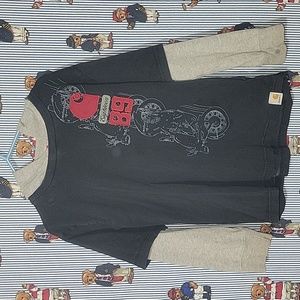 Kids Carhartt Long Sleeve Hooded Shirt Boy Size 7
